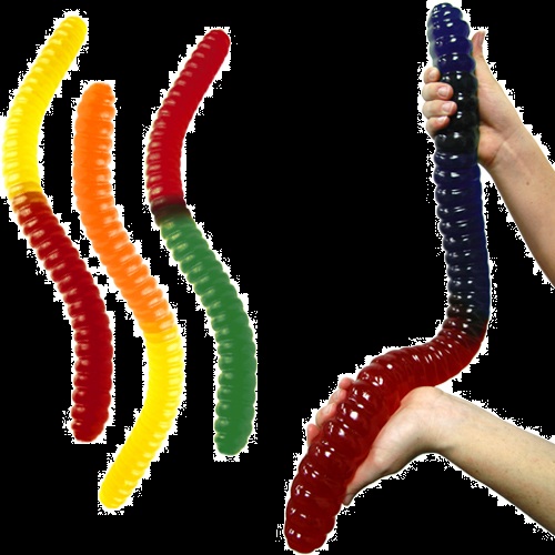 Giant Alien Gummy Worms for sale!