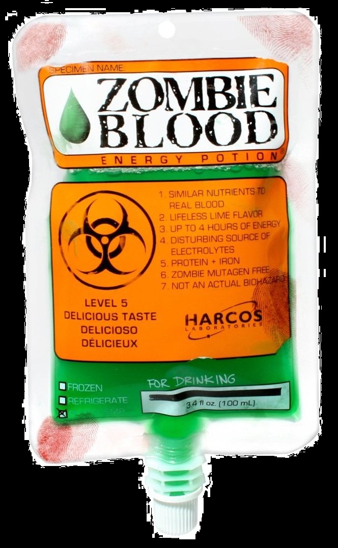 Halloween Candy For Sale Zombie Blood IV Bag