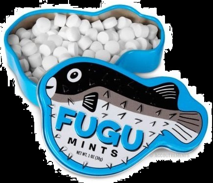 Halloween Candy For Sale Dangerous FUGU Fish Mints