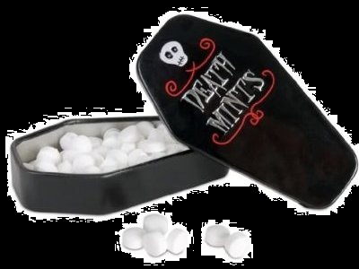 Coffin Death Mints Deluxe Halloween Candy for Sale